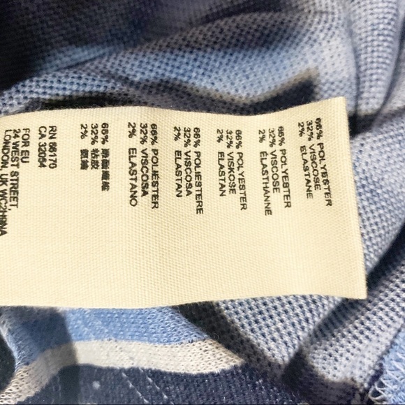 Free People Women’s Blue Diagonal Striped Tank - Picture 12 of 14